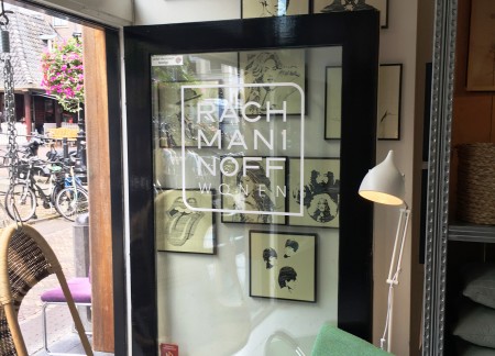 Belettering winkeldeur Utrecht