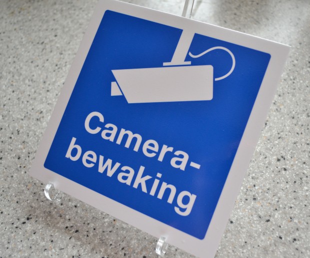 Bord pictogram camera
