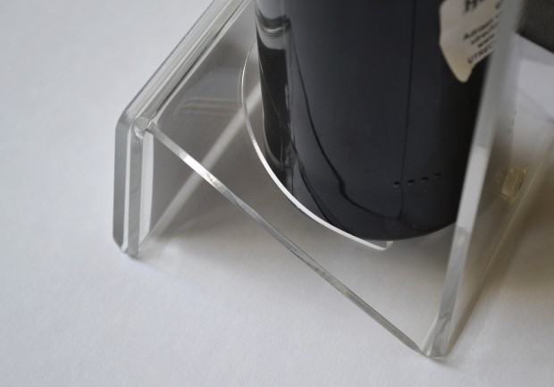 Perspex standaard gebogen