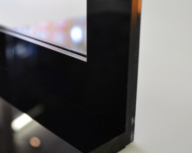 Display met spiegel