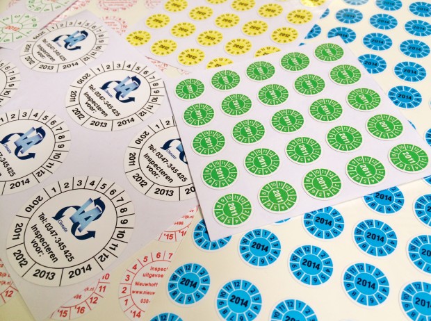 Keurstickers