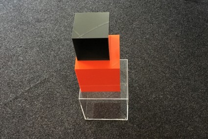 Perspex kubus