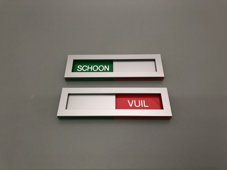 Schoon Vuil bordje