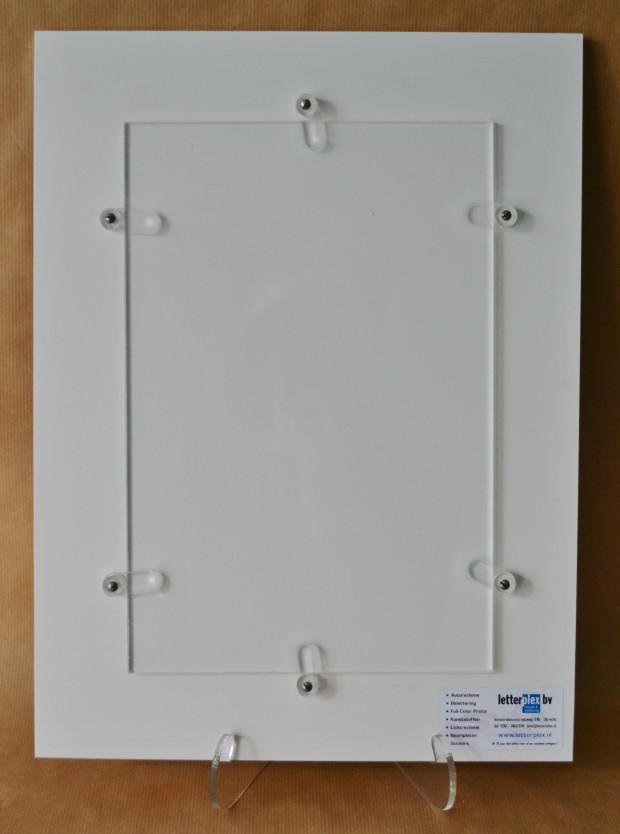 Voorzetraam perspex