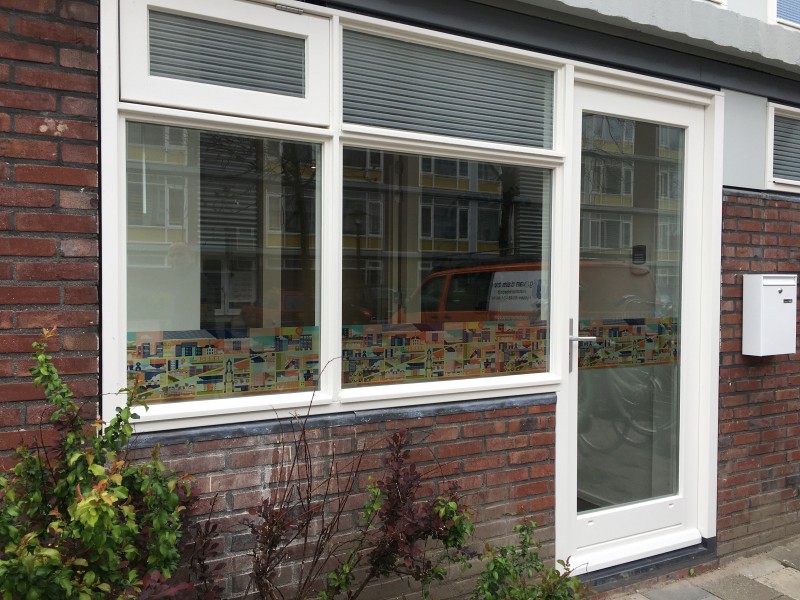 Winkelraam decoratie
